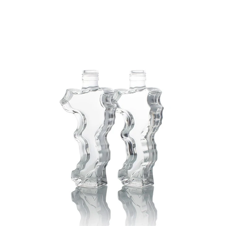 Irregularly Shaped 750ml Borosilicate Bottle best